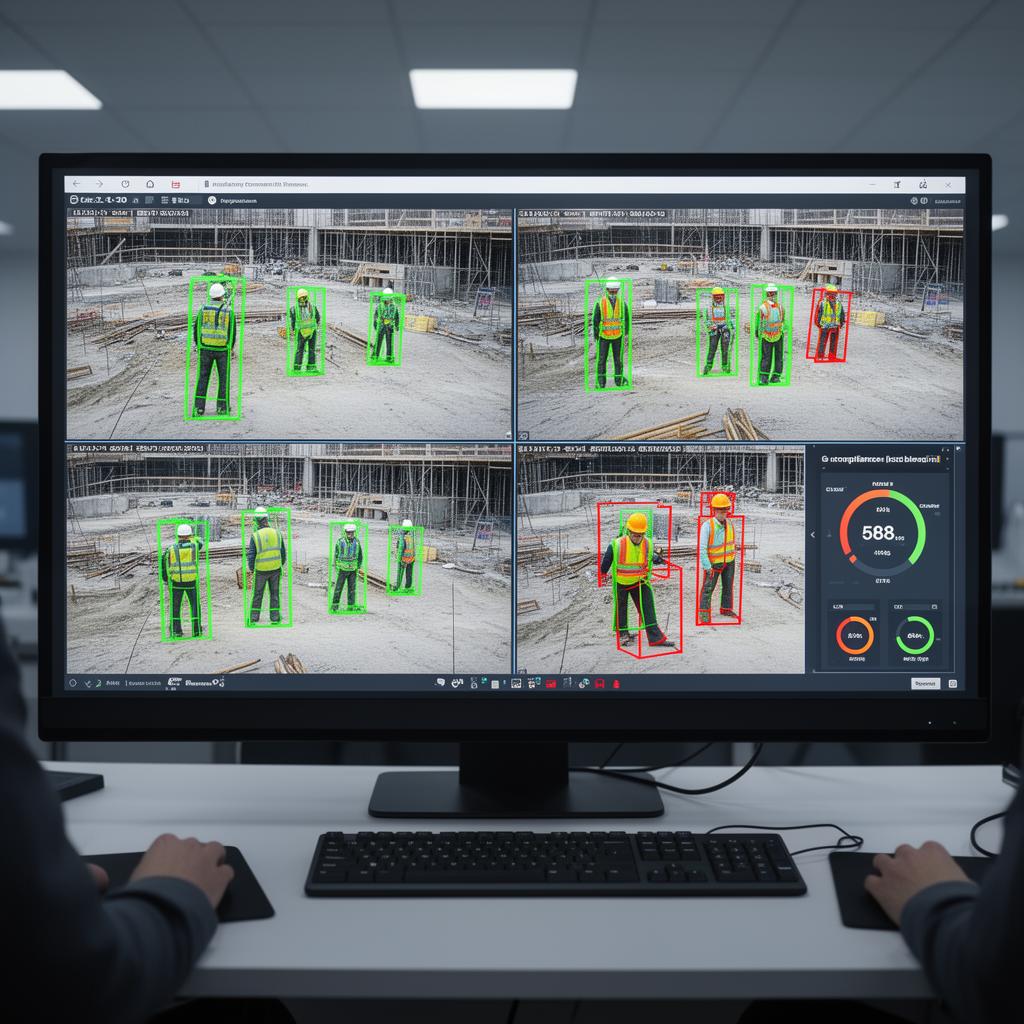 PPE Detection & Man Down Alert Software | Construction Safety AI